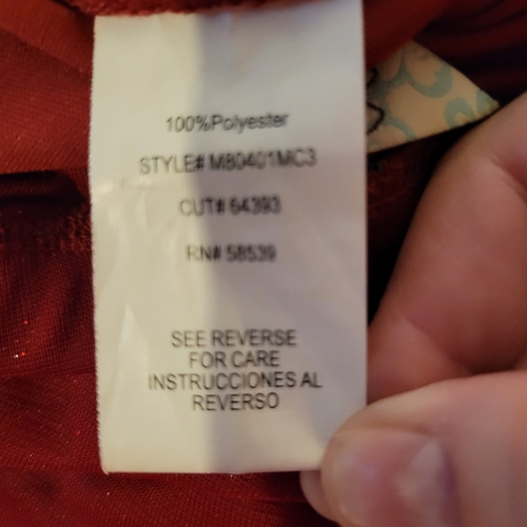 Halter dress,red,  Speechless, size S - Picture 8 of 9